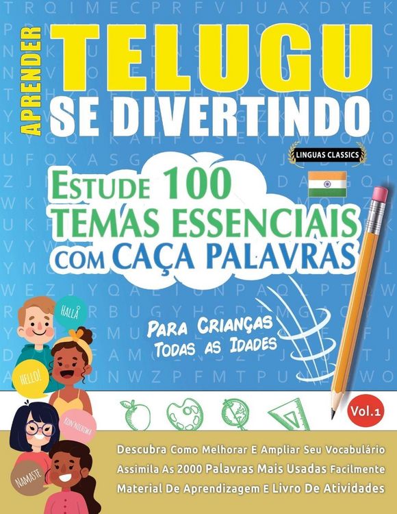 Produktbild: Aprender Telugu Se Divertindo! - Para Crian&ccedil;as