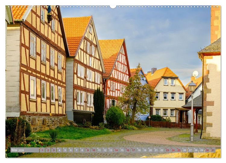 Produktbild: Ein Blick auf Herbstein (hochwertiger Premium Wandkalender 2026 DIN A2 quer), Kunstdruck in Hochglanz