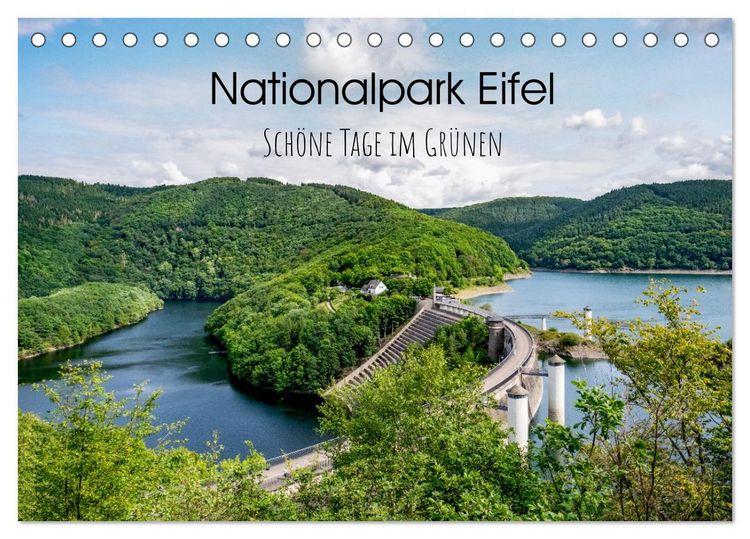 Produktbild: Nationalpark Eifel - Sch&ouml;ne Tage im Gr&uuml;nen (Tischkalender 2026 DIN A5 quer), CALVENDO Monatskalender