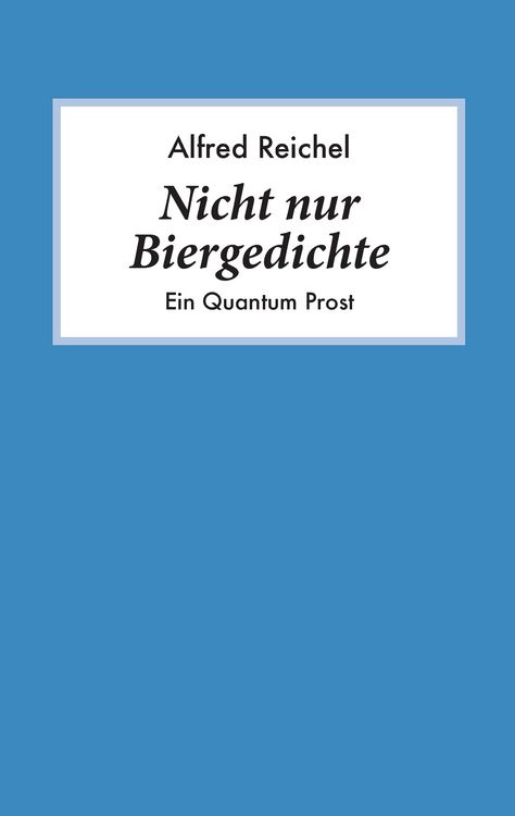 Produktbild: Nicht nur Biergedichte