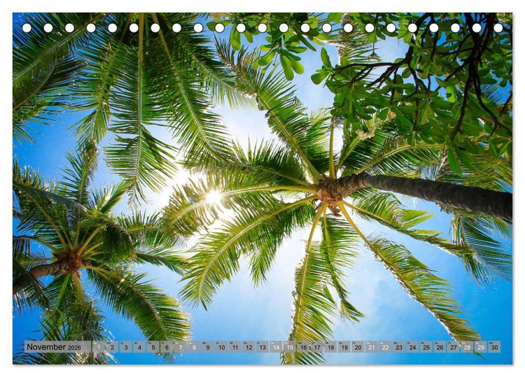 Produktbild: Kauai - Einmal Paradies und zur&uuml;ck (Tischkalender 2026 DIN A5 quer), CALVENDO Monatskalender