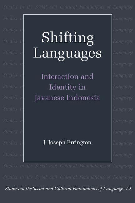 Produktbild: Shifting Languages