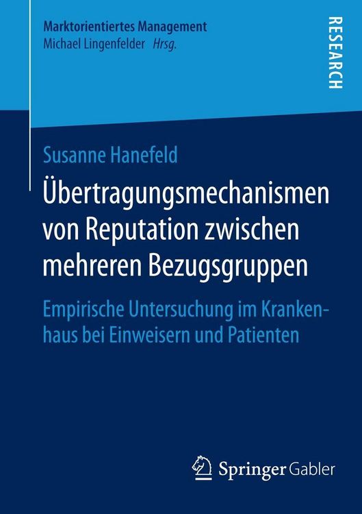 Produktbild: &Uuml;bertragungsmechanismen von Reputation zwischen mehreren Bezugsgruppen