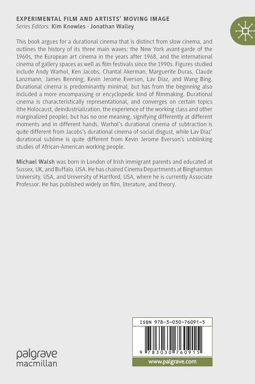 Produktbild: Durational Cinema