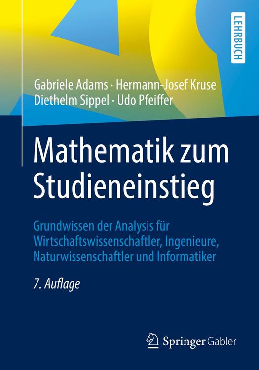 Produktbild: Mathematik zum Studieneinstieg