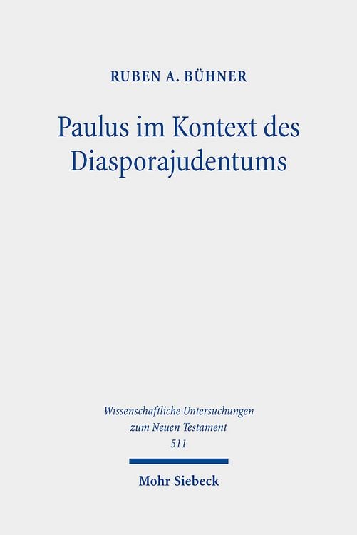 Produktbild: Paulus im Kontext des Diasporajudentums