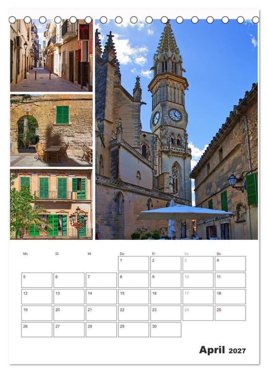 Produktbild: Hola Mallorca (Tischkalender 2027 DIN A5 hoch), CALVENDO Monatskalender