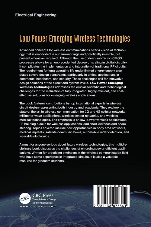 Produktbild: Low Power Emerging Wireless Technologies
