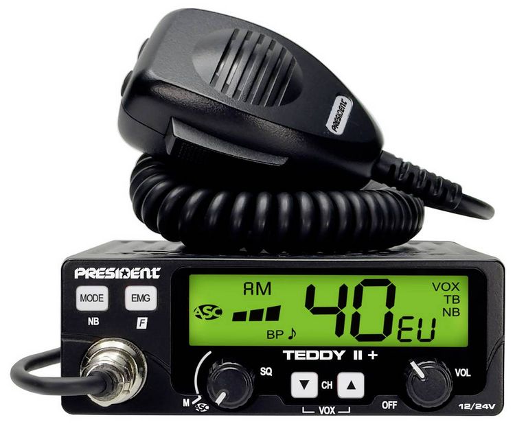 Produktbild: President TEDDY II + TXPR376 CB-Funkger&auml;t