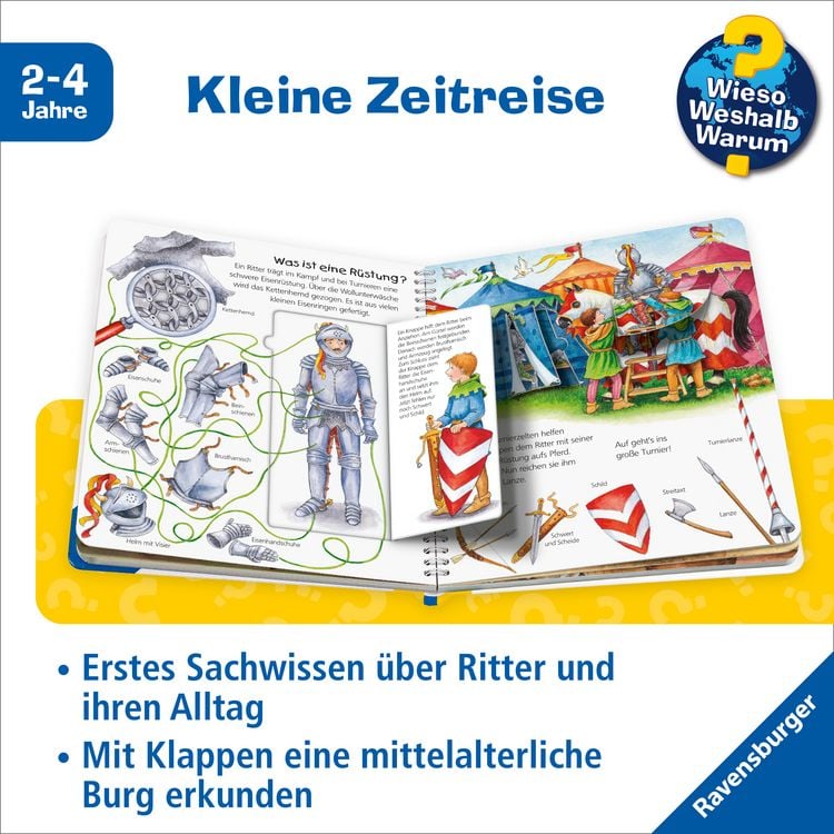 Produktbild: Die Ritterburg / Wieso? Weshalb? Warum? Junior Bd. 4