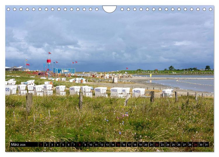 Produktbild: B&uuml;sumer Impressionen (Wandkalender 2026 DIN A4 quer), CALVENDO Monatskalender