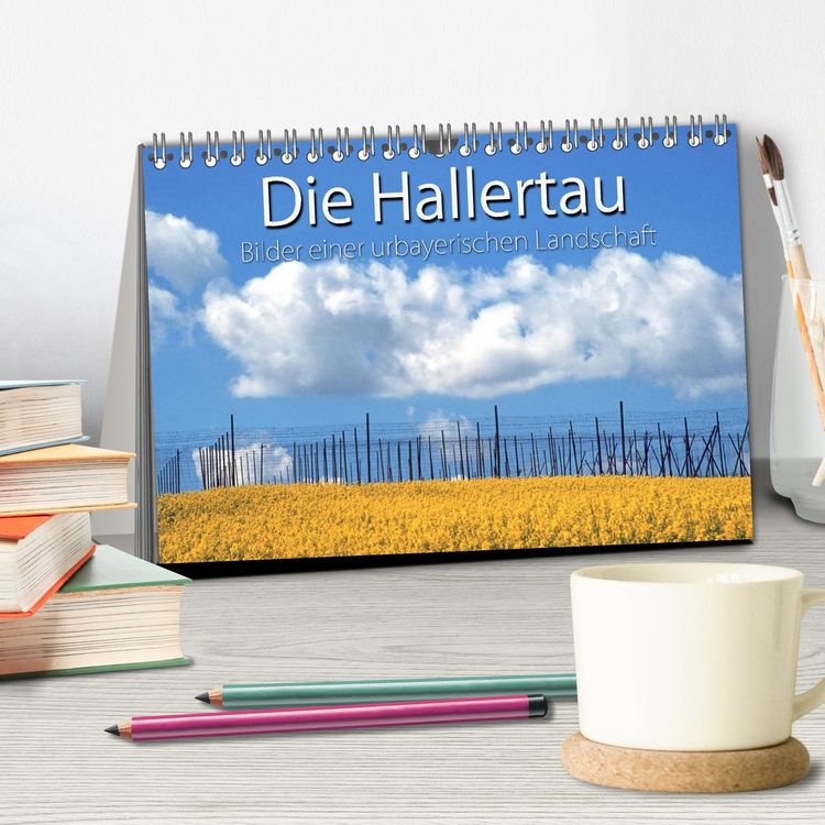 Produktbild: Hallertau (Tischkalender 2026 DIN A5 quer), CALVENDO Monatskalender
