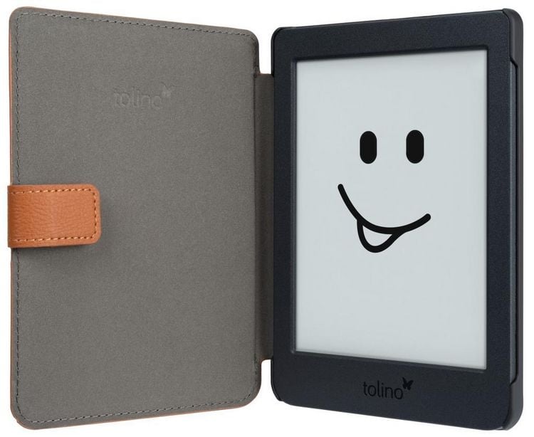 Produktbild: tolino page 2 - Tasche Slim - cognac