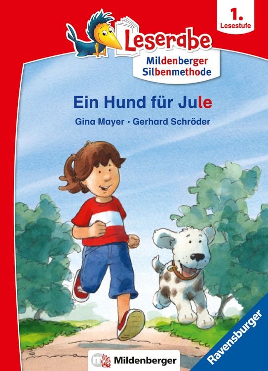 Produktbild: Leserabe mit Mildenberger Silbenmethode - Ein Hund f&uuml;r Jule