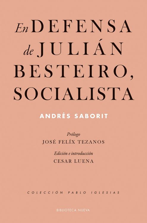 Produktbild: En defensa de Juli&aacute;n Besteiro, socialista