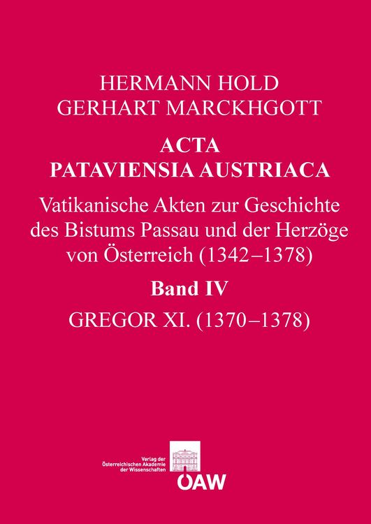 Produktbild: Acta Pataviensia Austriaca