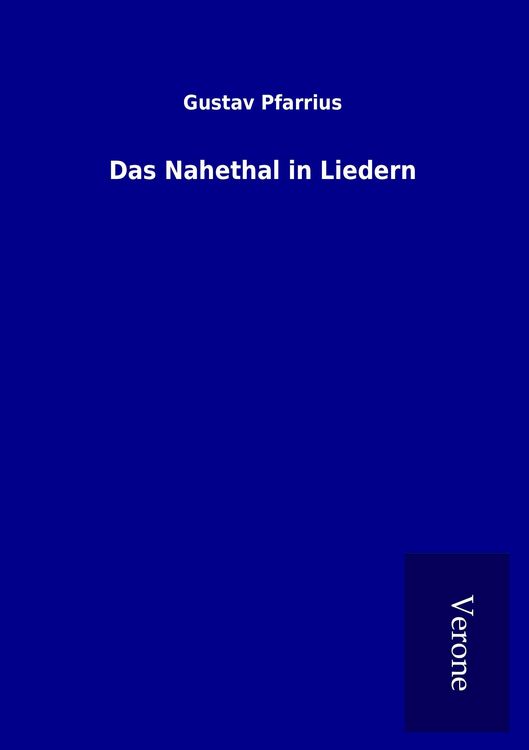 Produktbild: Das Nahethal in Liedern