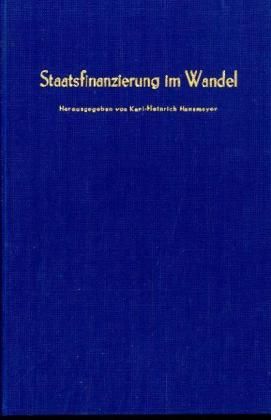 Produktbild: Staatsfinanzierung im Wandel.