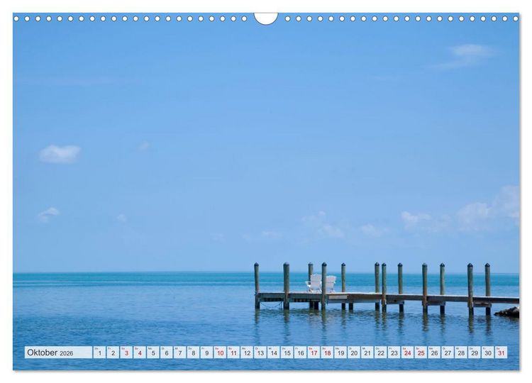 Produktbild: MEEREBRISE Erholsame Momente an der K&uuml;ste (Wandkalender 2026 DIN A3 quer), CALVENDO Monatskalender