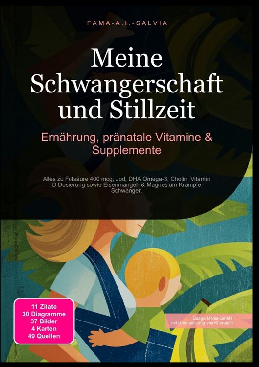Produktbild: Meine Schwangerschaft und Stillzeit: Ern&auml;hrung, pr&auml;natale Vitamine &amp; Supplemente