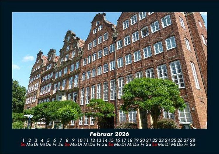 Produktbild: Hamburg 2026 Fotokalender DIN A5