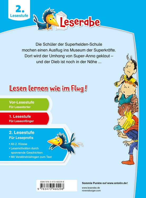 Produktbild: Leserabe 2. Lesestufe - Die Superhelden-Schule