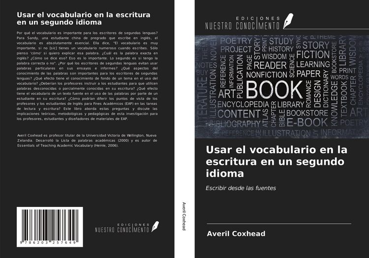 Produktbild: Usar el vocabulario en la escritura en un segundo idioma