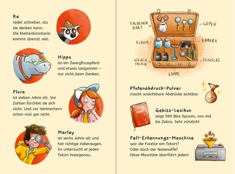 Produktbild: Tierdetektive Hippo & Ka &ndash; Wer hat den Mops gemopst?