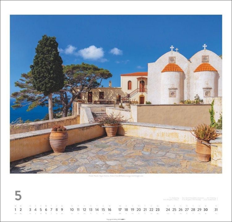 Produktbild: Griechische Inseln Kalender 2027 - Im Land der G&ouml;tter