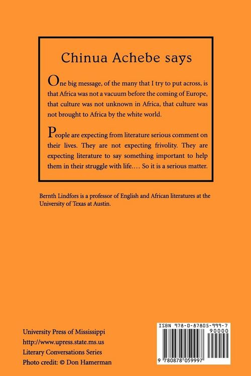 Produktbild: Conversations with Chinua Achebe