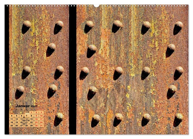 Produktbild: Metallwelt (hochwertiger Premium Wandkalender 2027 DIN A2 quer), Kunstdruck in Hochglanz