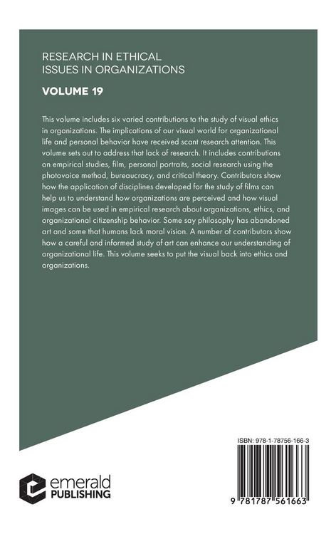 Produktbild: Visual Ethics
