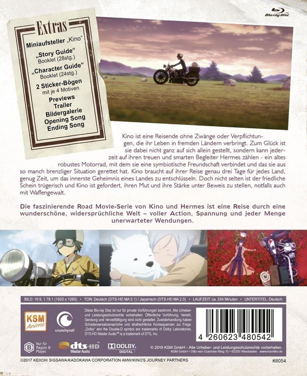 Produktbild: Kinos Reise - Die wundersch&ouml;ne Welt: Gesamtedition, Episode 01-12 [3 BRs]