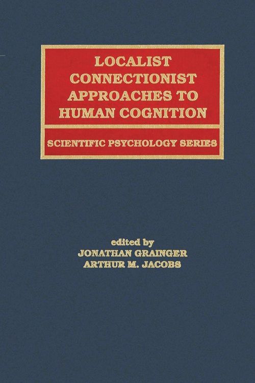 Produktbild: Localist Connectionist Approaches To Human Cognition