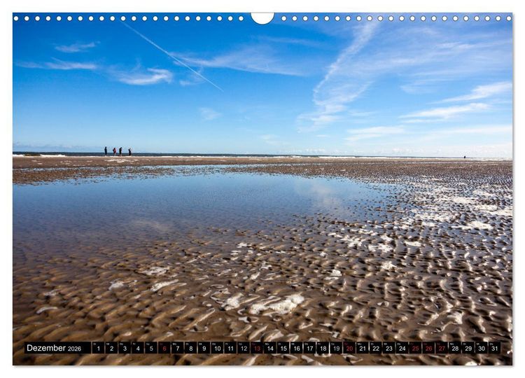 Produktbild: Insel Spiekeroog (Wandkalender 2026 DIN A3 quer), CALVENDO Monatskalender