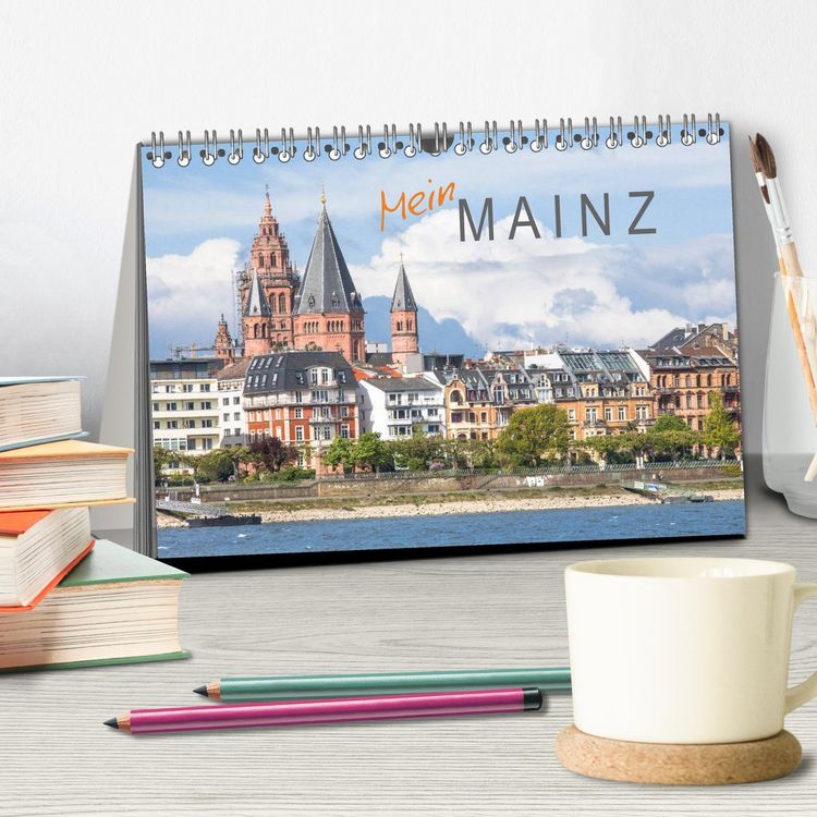 Produktbild: Mein Mainz (Tischkalender 2026 DIN A5 quer), CALVENDO Monatskalender