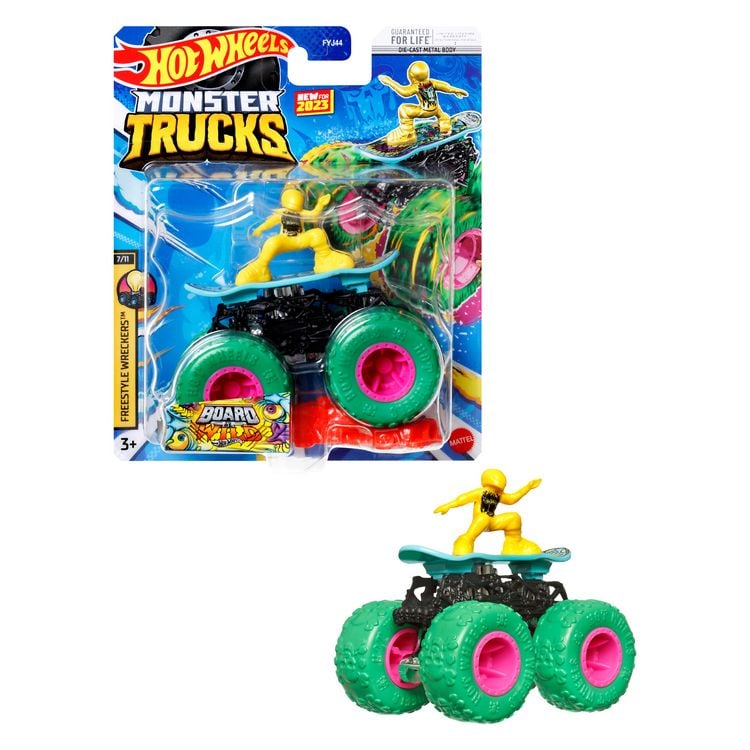 Produktbild: Hot Wheels Monster Trucks 1:64 Die-Cast Sortiment