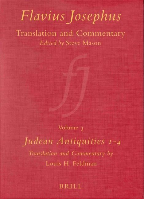 Produktbild: Flavius Josephus: Translation and Commentary, Volume 3: Judean Antiquities, Books 1-4