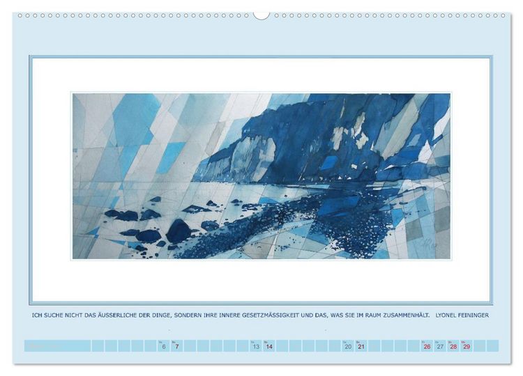 Produktbild: Licht und Linie (hochwertiger Premium Wandkalender 2027 DIN A2 quer), Kunstdruck in Hochglanz
