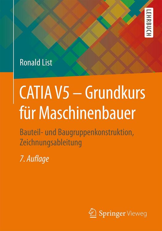 Produktbild: CATIA V5 - Grundkurs f&uuml;r Maschinenbauer