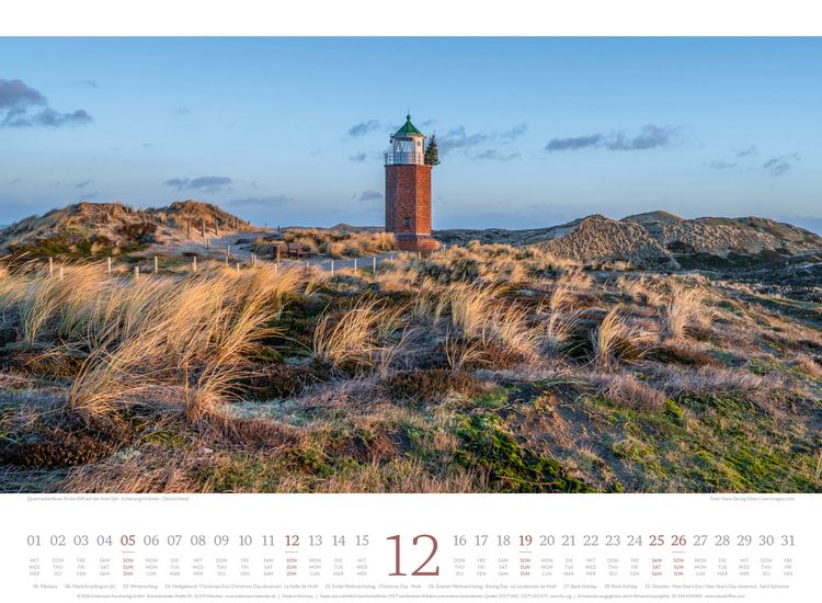 Produktbild: Tage am Meer Kalender 2027