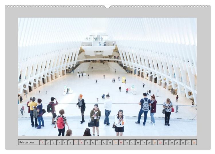 Produktbild: New York &ndash; Von Brooklyn zur Grand Central Station (hochwertiger Premium Wandkalender 2026 DIN A2 quer), Kunstdruck in Hochglanz