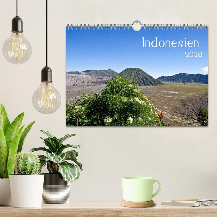 Produktbild: Indonesien (Wandkalender 2026 DIN A4 quer), CALVENDO Monatskalender