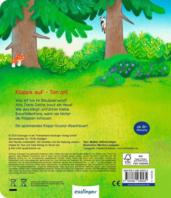 Produktbild: Mein Klapp-Sound-Buch: Auf dem Bau, da gibt&acute;s Radau!