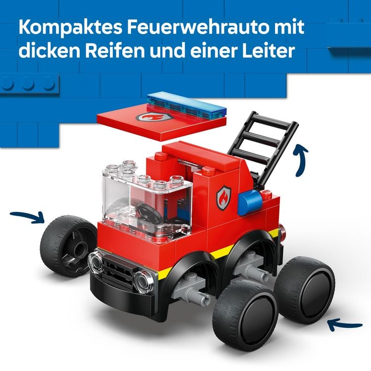 Produktbild: LEGO City 60482 Coole Flitzer &ndash; L&ouml;schauto, Spielzeug mit Minifigur