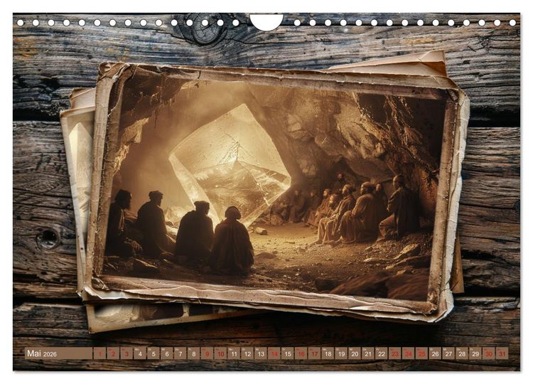 Produktbild: Verloren geglaubte Arch&auml;ologie (Wandkalender 2026 DIN A4 quer), CALVENDO Monatskalender