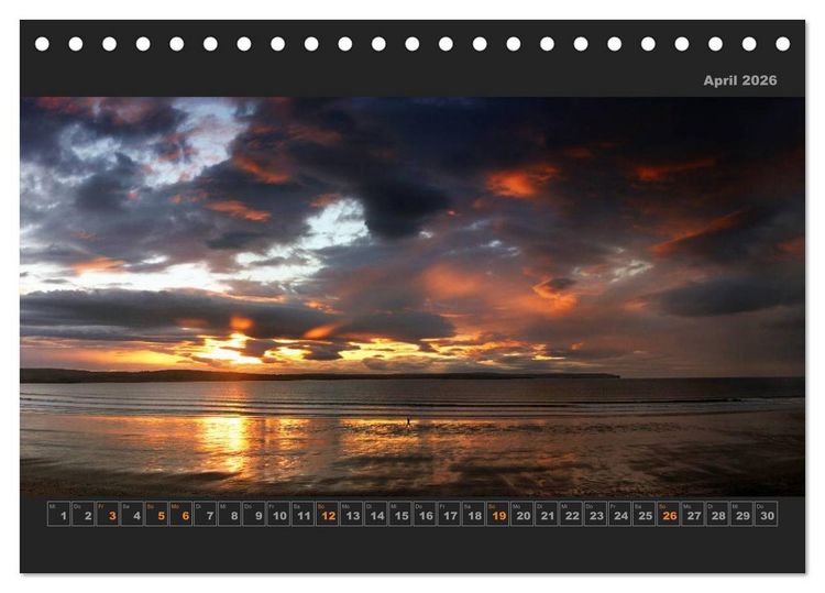 Produktbild: Schottland - Land der Legenden (Tischkalender 2026 DIN A5 quer), CALVENDO Monatskalender