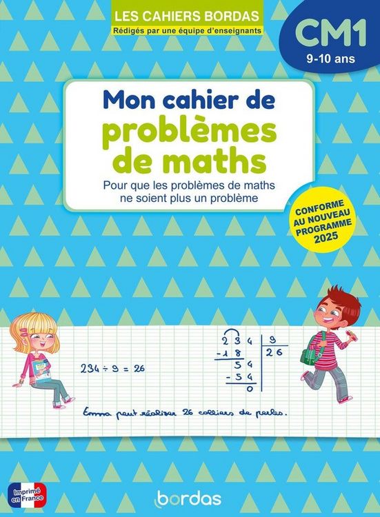 Produktbild: Mon cahier de probl&egrave;mes de maths CM1, 9-10 ans