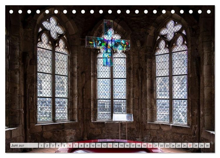 Produktbild: Klosterwelten - Zisterzienser im Harz (Tischkalender 2027 DIN A5 quer), CALVENDO Monatskalender