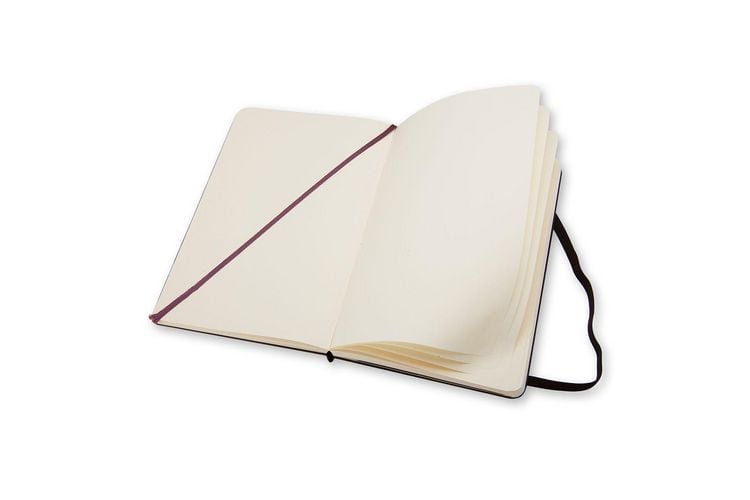 Produktbild: Moleskine Notizbuch, Large/A5, Blanko, Fester Einband, Schwarz
